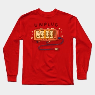 Unplug - Clock Long Sleeve T-Shirt